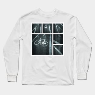 CYCLEWAY BLUES - ON YOUR BIKE Long Sleeve T-Shirt